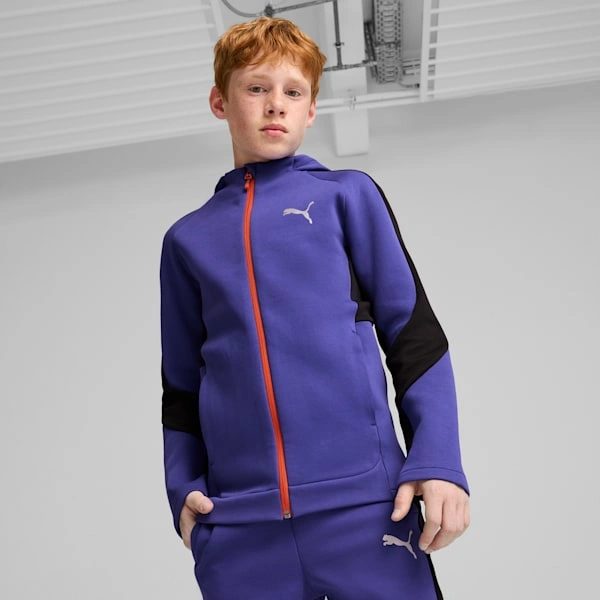 EVOSTRIPE Hoodie do pháirtí na bpáistí móra | PUMA, stíl úrscéal, foirfe do do lá!