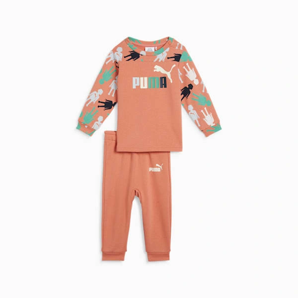 PUMA agus PLAYMOBIL® Seata Jogger Crew Naíonán 2-Píosa – Cluiche spraíúil, stíl agus compord, go díreach ó PUMA.